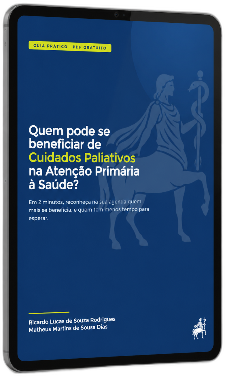Guia prático em PDF, visto em um tablet